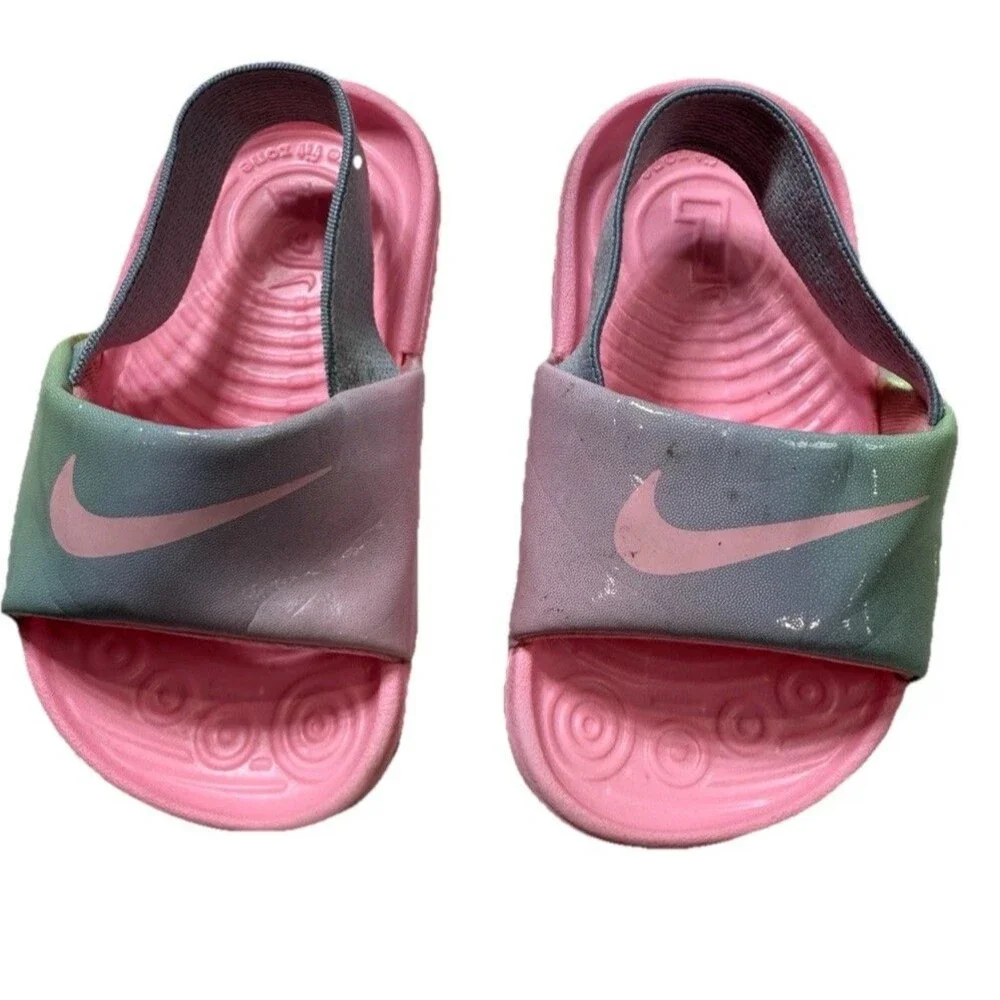 Nike Kawa Artic Punch Sandal Baby Girl Size 5c Shoes